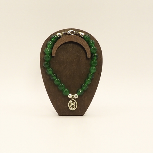Zodiac Glass Bracelet