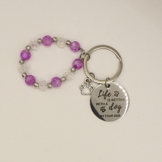 Life Is Better Keyring