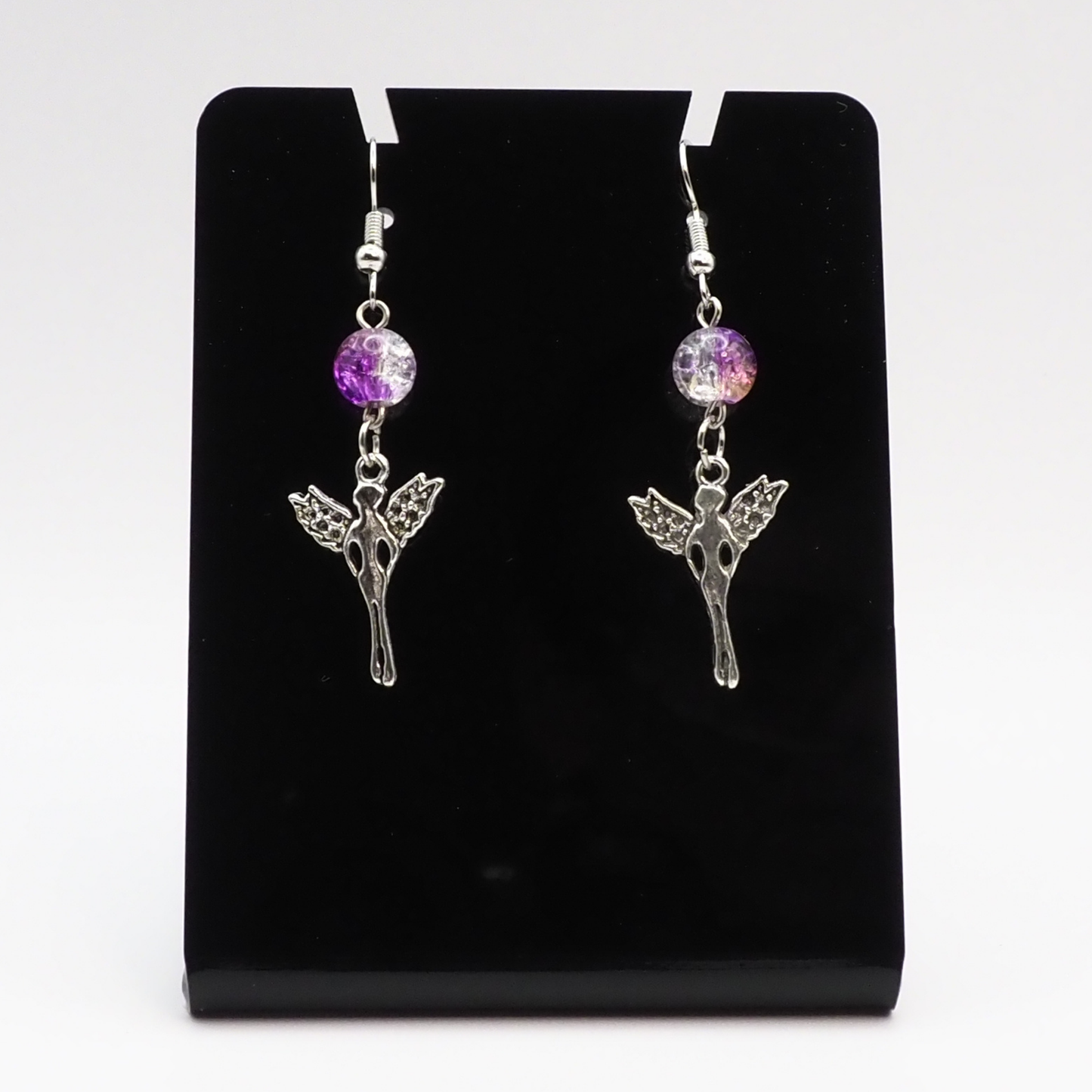 Lavender Fairy Earrings