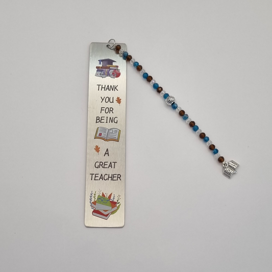 Thank You Teacher Bookmark