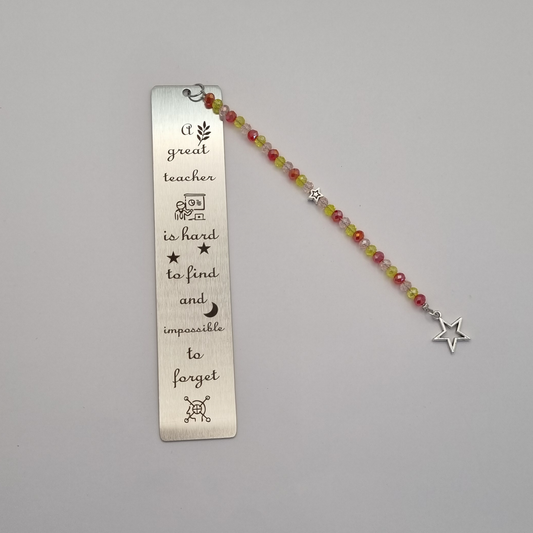 Great Teacher Bookmark