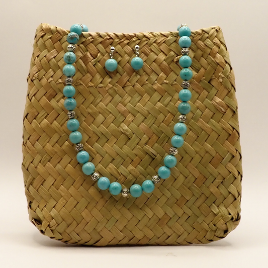 Turquoise Necklace and Earring Set