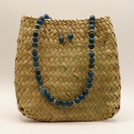Apatite Necklace and Earring Set