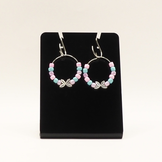 Pastel Hoop Earrings
