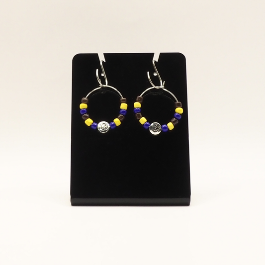 Om Hoop Earrings