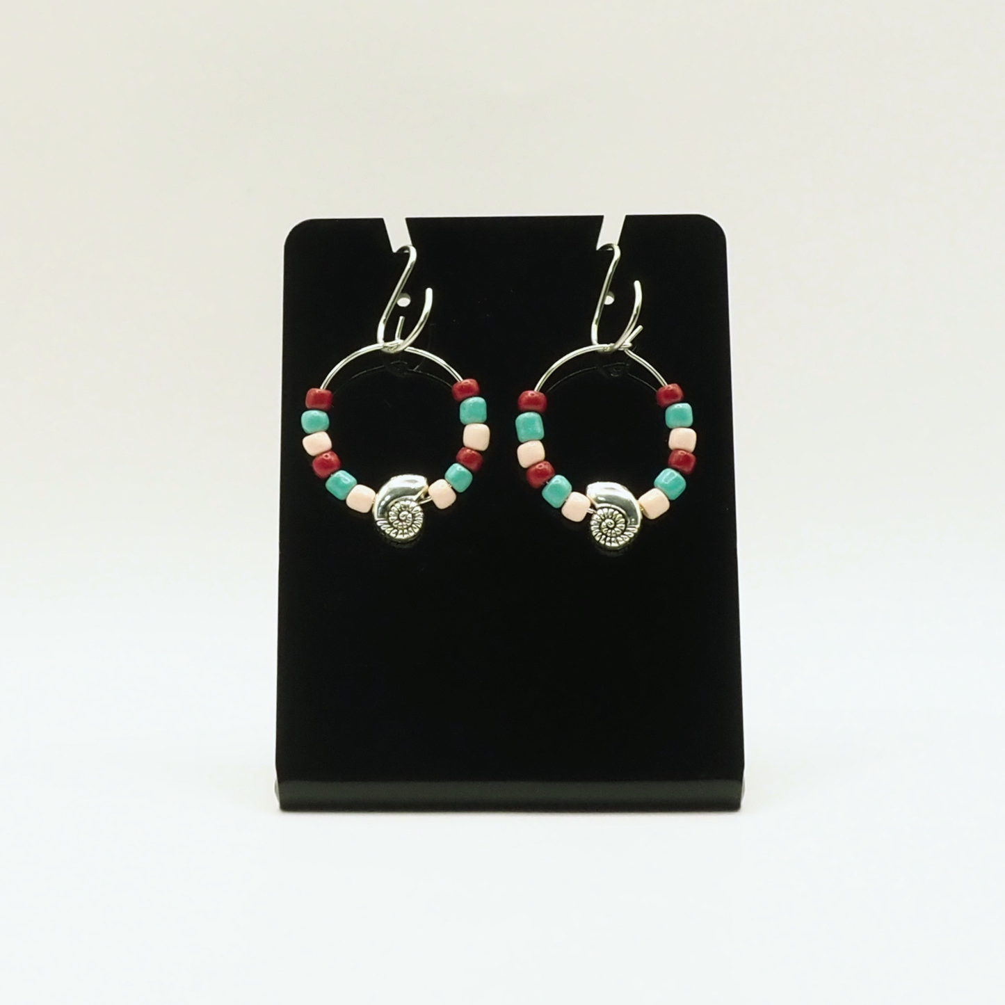 Ocean Hoop Earrings