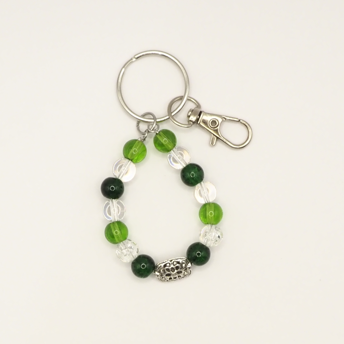 Emerald Green Keyring