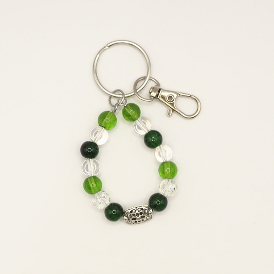 Emerald Green Keyring