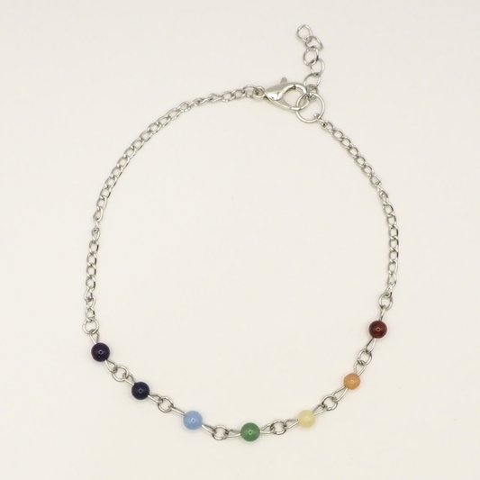 Chakra Stone Anklet