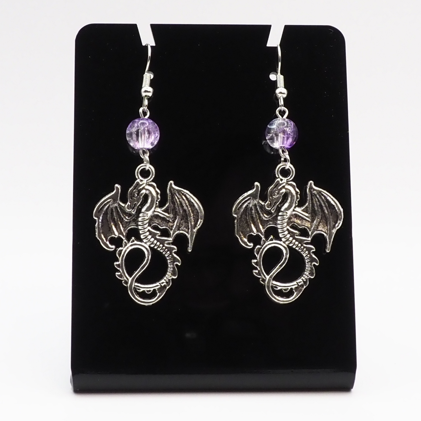 Large Dragon Earrings
