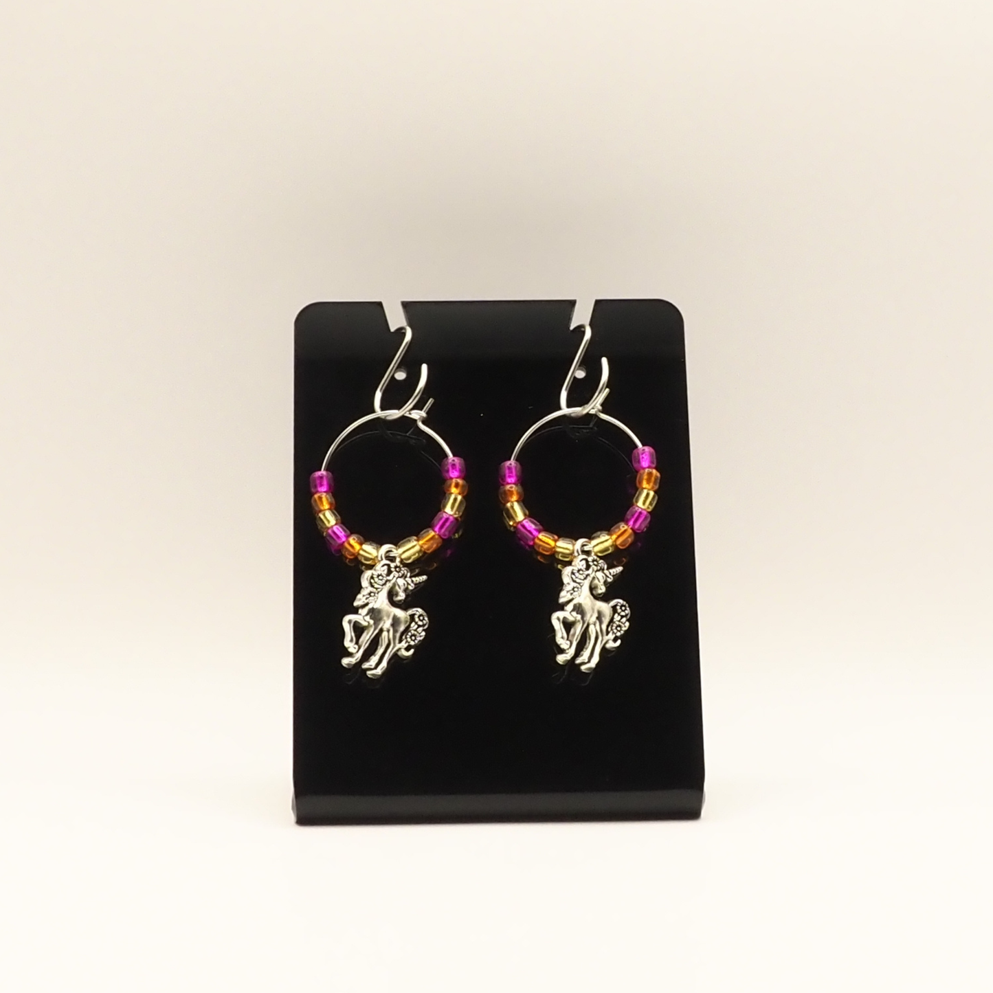 Unicorn Hoop Earrings