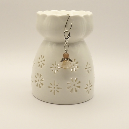 Glass Angel Bag Charm