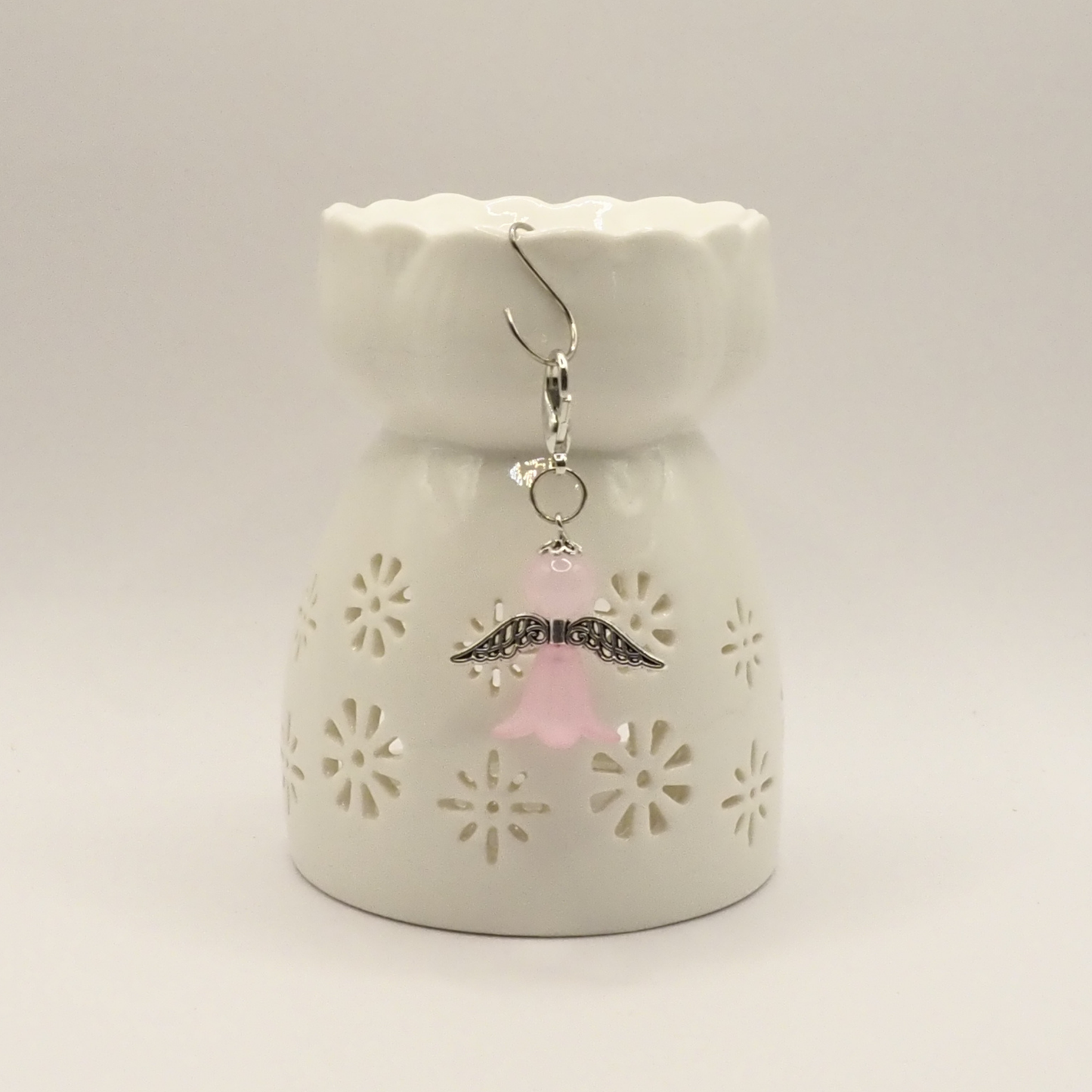 Glass Angel Bag Charm
