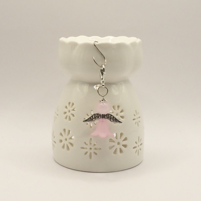 Glass Angel Bag Charm