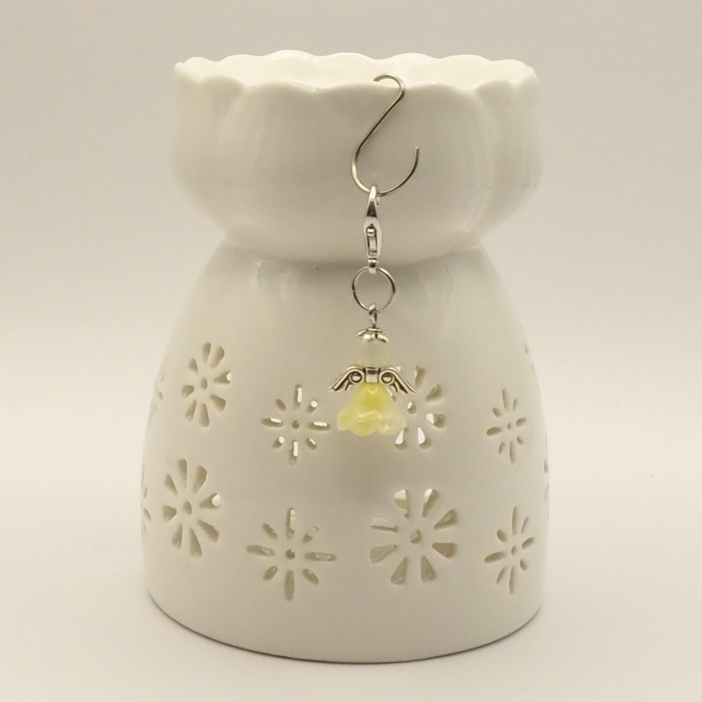 Glass Angel Bag Charm