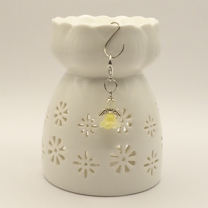 Glass Angel Bag Charm