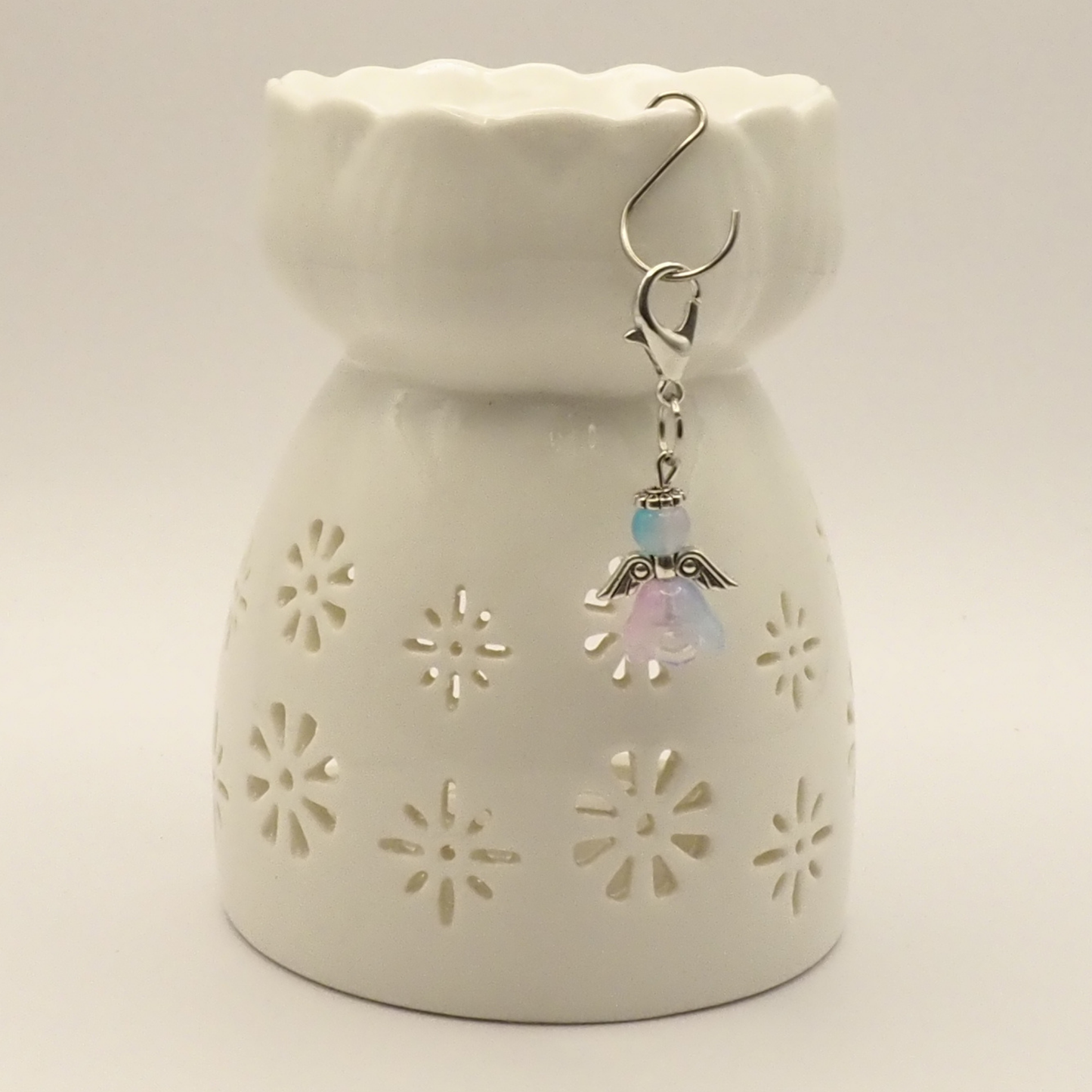 Glass Angel Bag Charm