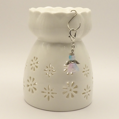 Glass Angel Bag Charm