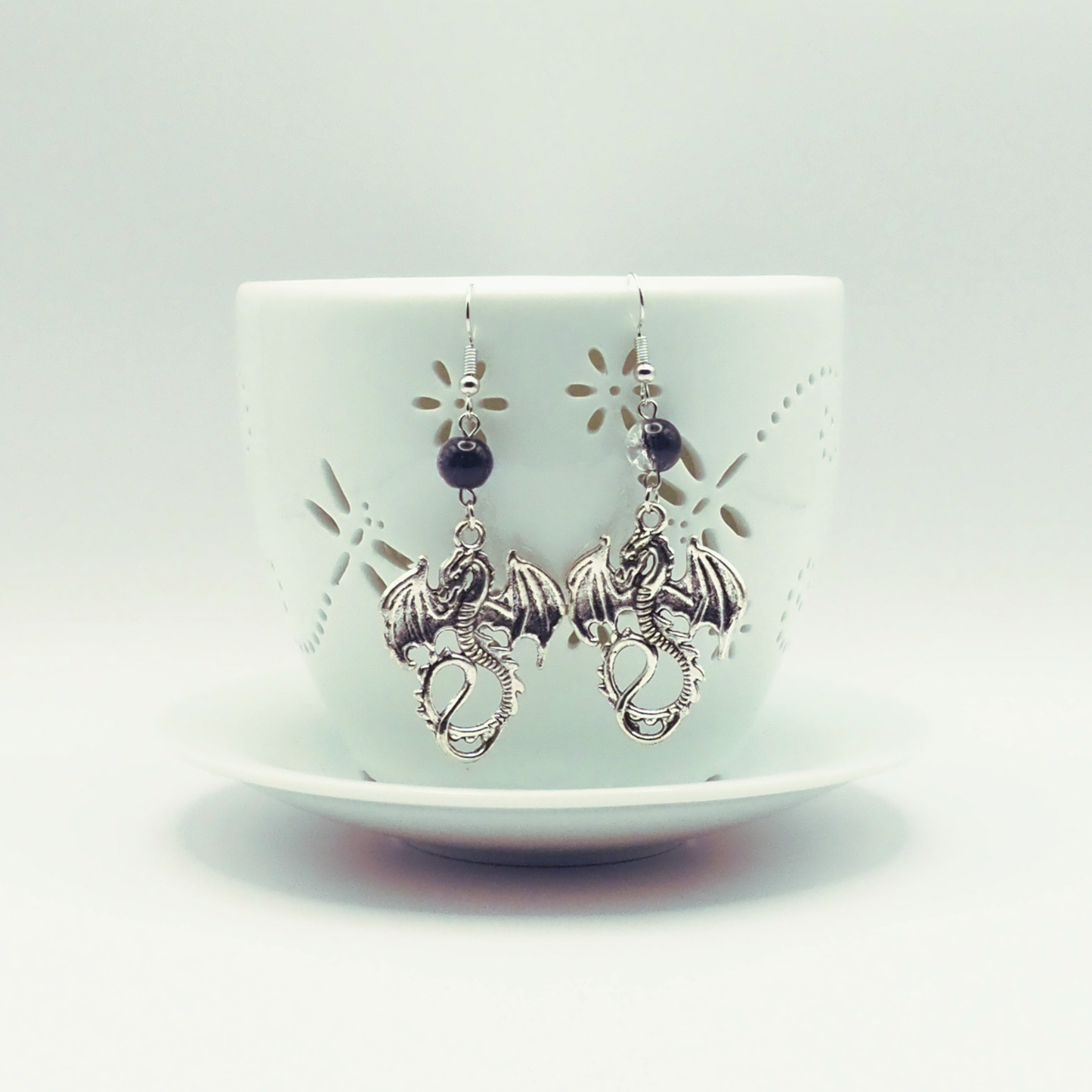Striking Dragon Earrings