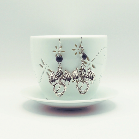 Striking Dragon Earrings