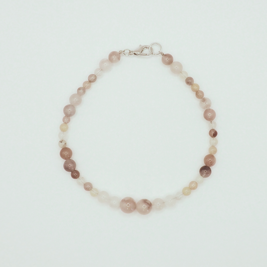 Serene Lavender Quartz Anklet