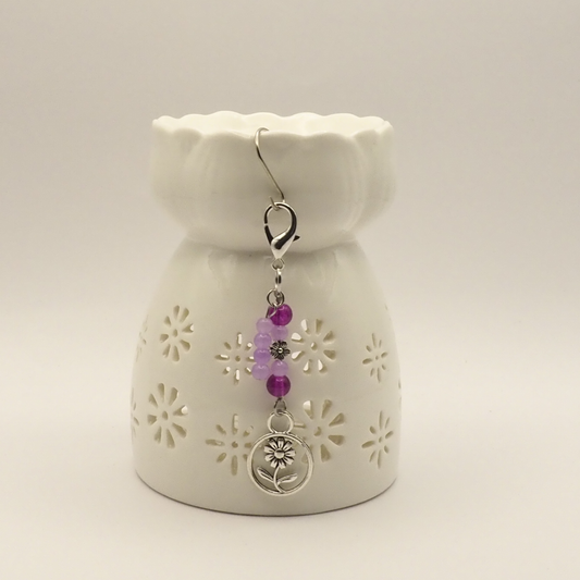 Flower Bag Charm