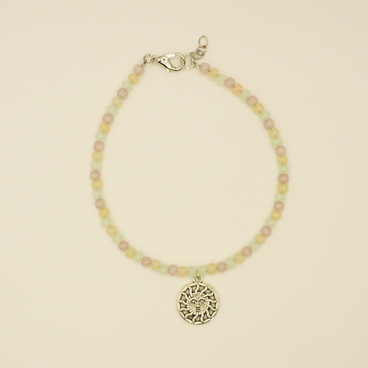 Pastel Sun Anklet