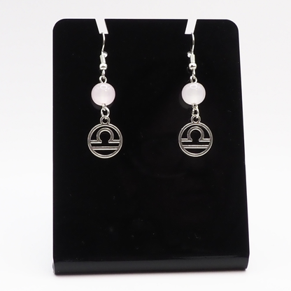 Zodiac Glass Drop Earrings