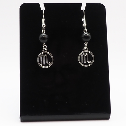 Zodiac Glass Drop Earrings