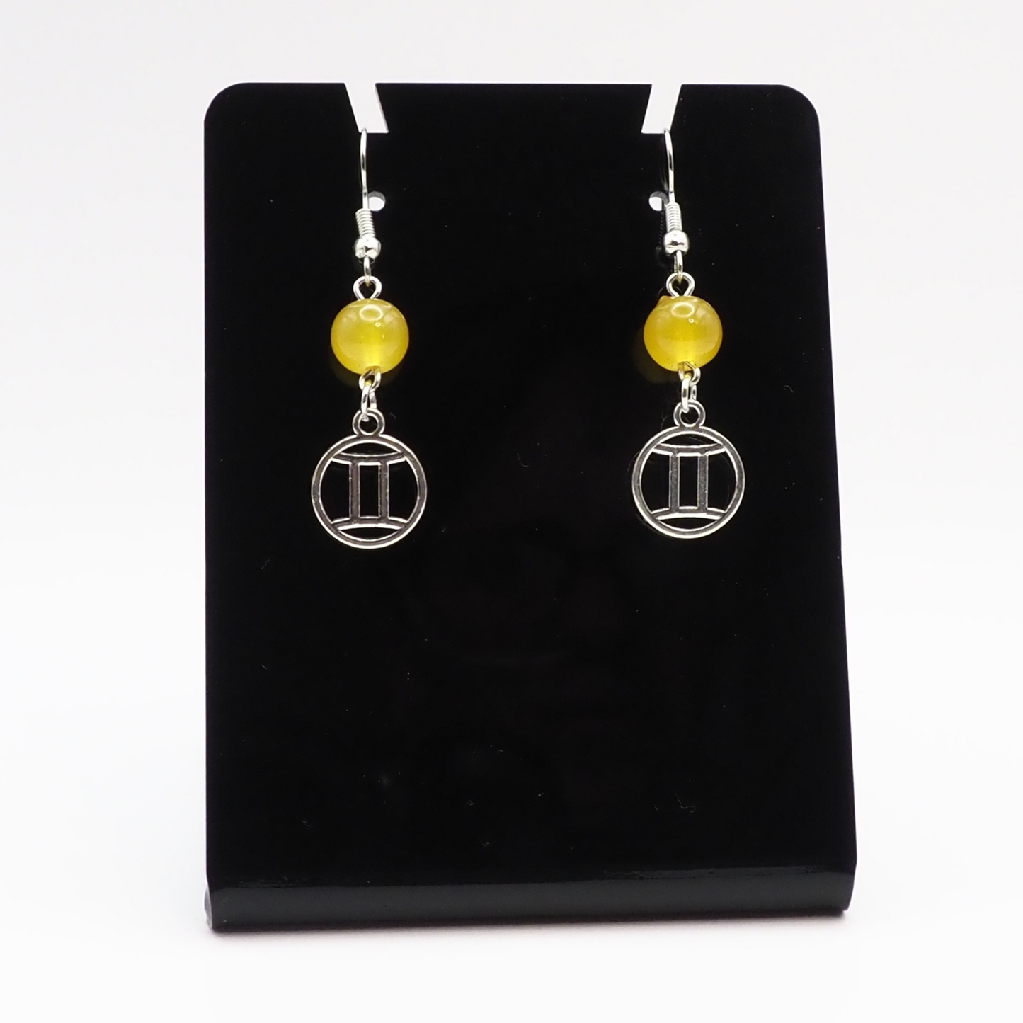 Zodiac Glass Drop Earrings
