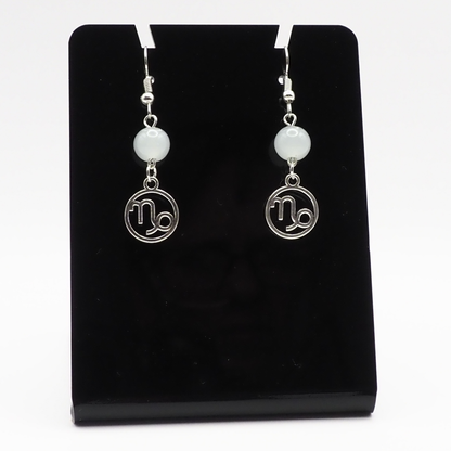Zodiac Glass Drop Earrings