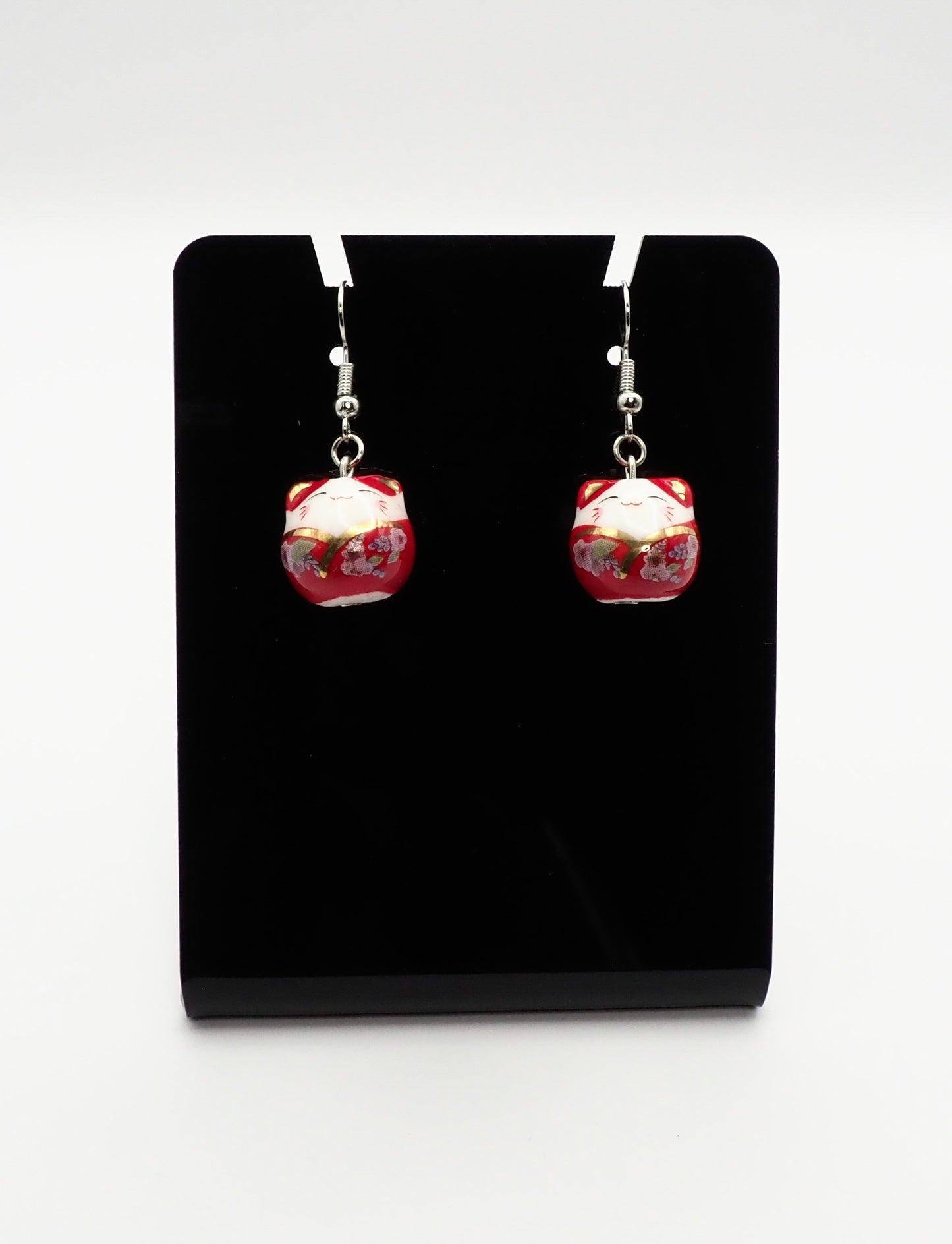 Lucky Cat Earrings
