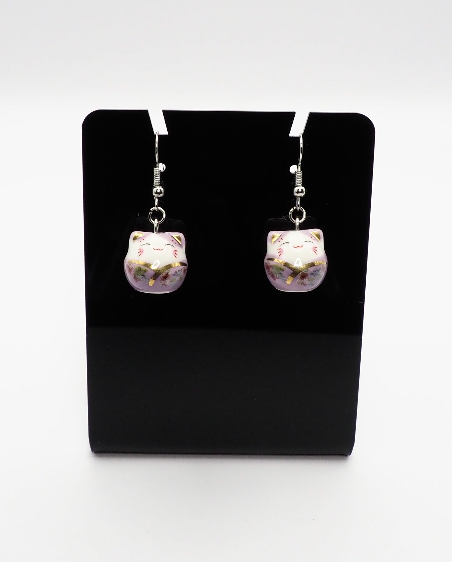 Lucky Cat Earrings