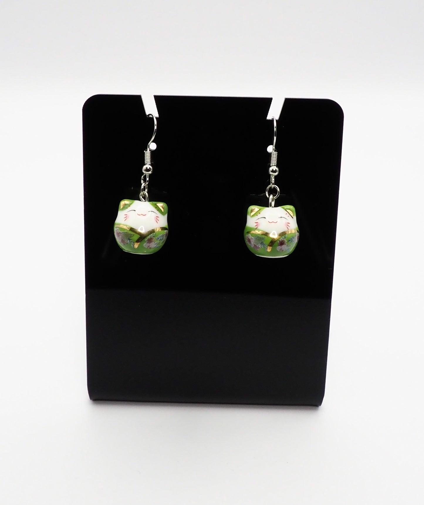 Lucky Cat Earrings