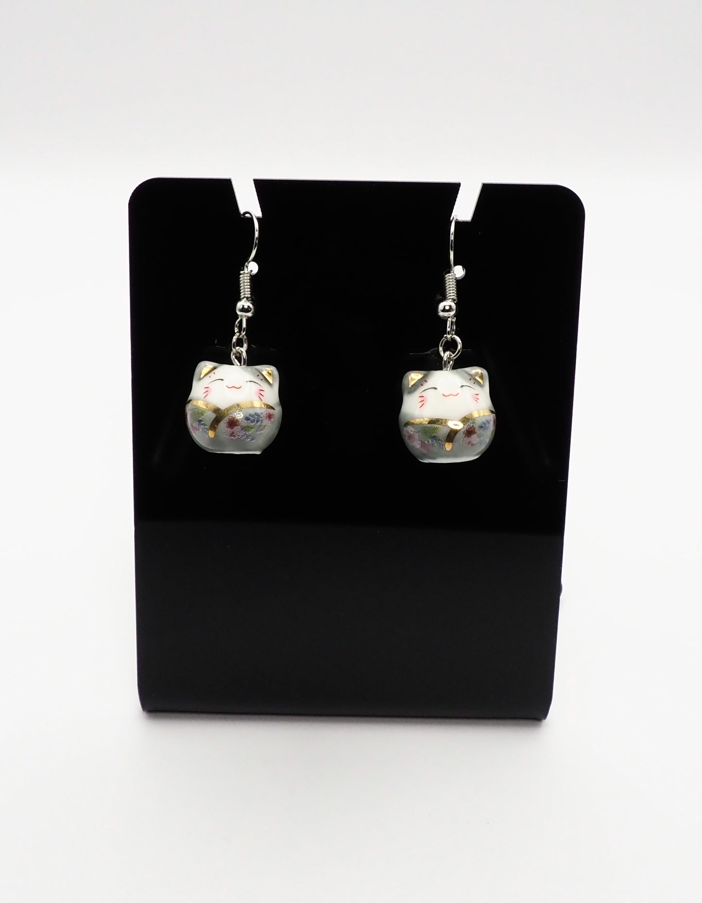 Lucky Cat Earrings