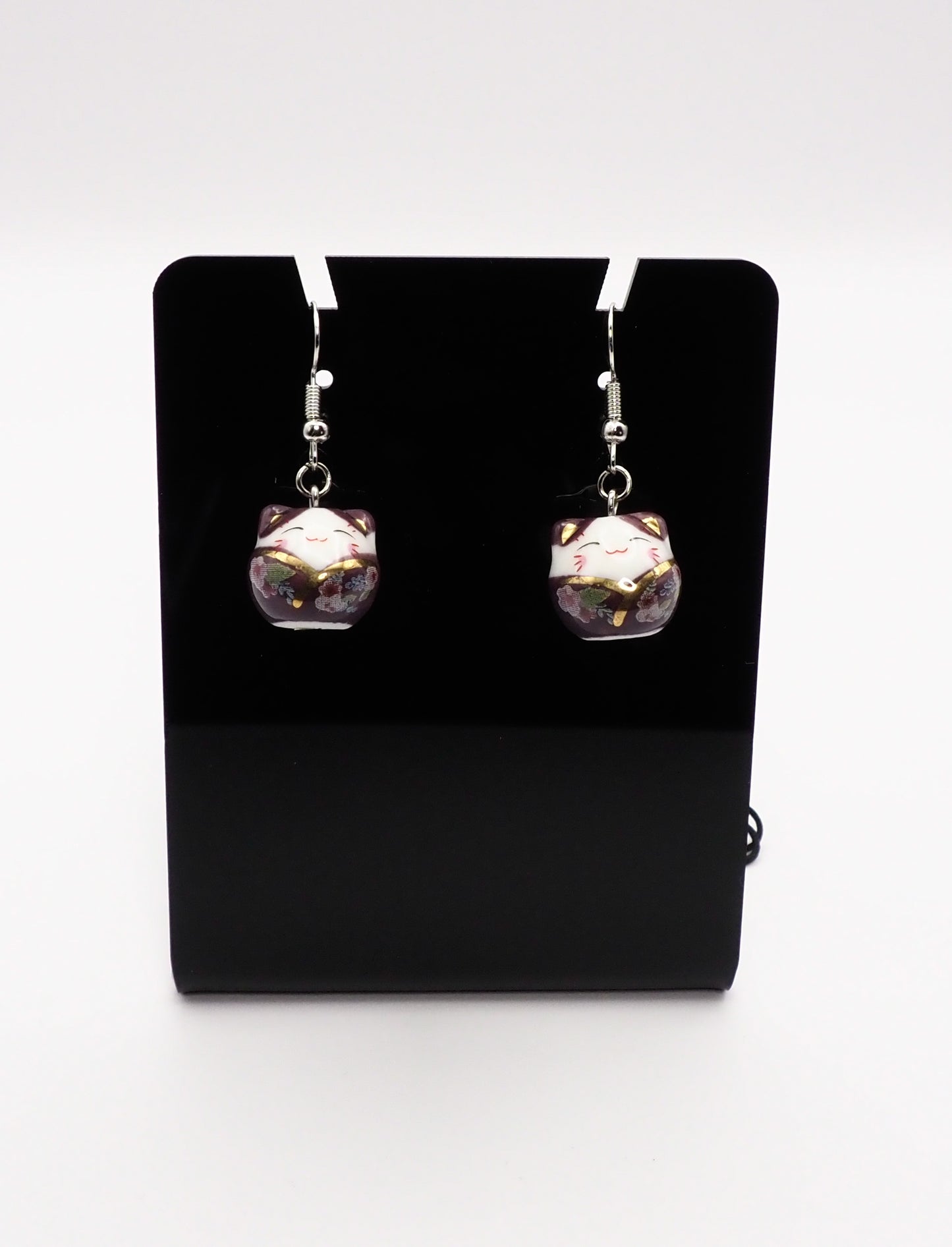Lucky Cat Earrings