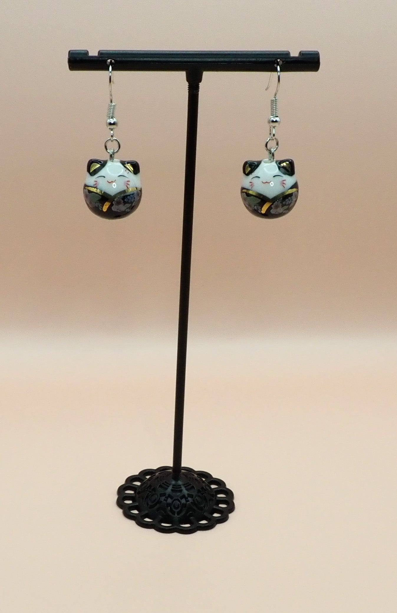 Lucky Cat Earrings