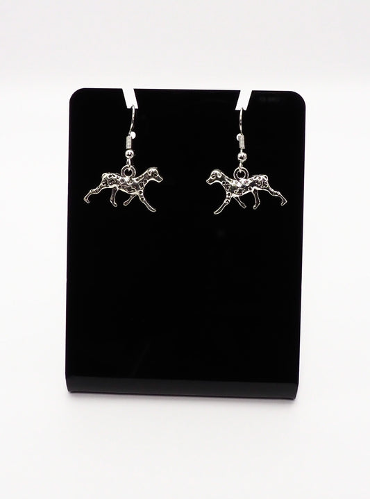 Leaping Dog Earrings
