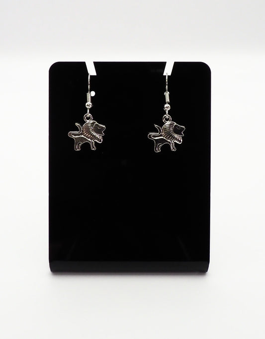 Lion Silhouette Earrings
